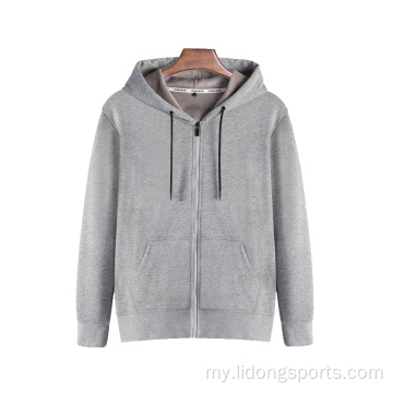 စိတ်ကြိုက်ဖက်ဖက်အားကစားရုံ Hoodie ကျပန်း zip hoodies